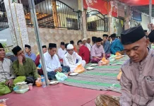 Antusias Masyarakat Berbuka Puasa Ramadan Bersama