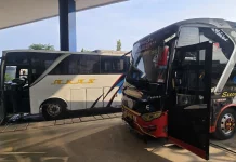 Kondisi Terminal Arya Wiraraja Sumenep Lengang pada H-1 Lebaran