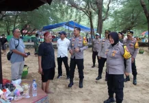 Kapolres Sumenep Pantau Kesiapan Pengamanan Destinasi Wisata