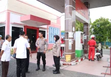 Kapolres Sumenep Bersama Pemkab Sidak SPBU dan SPBE