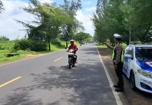 Satlantas Sumenep Patroli Antisipasi Laka