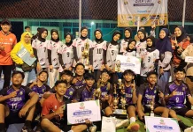 SMPN 2 Saronggi Raih Juara Umum Smeksa Cup IX Bola Voli