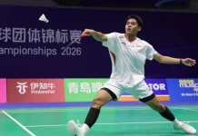 Langkah Moh Zaki Ubaidillah Terhenti di Badminton Asia Championships 2026