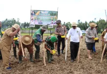 Kapolres Sumenep Dukung Percepatan Tanam