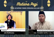 Tiga Ucapan yang disukai oleh Allah SWT