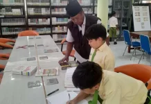 Siswa SDK Sang Timur Perkuat Literasi Melalui Kunjungan ke Perpusda Sumenep