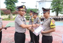 Polres Sumenep Apresiasi Anggota Berprestasi