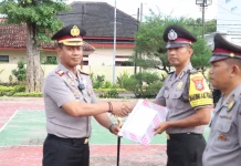 Respons Cepat Laporan Warga, Kapolres Sumenep Beri Reward Anggota