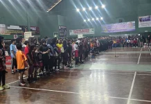 Ratusan Peserta Antusias Ikuti Kejurkab Bulu Tangkis Pelajar di Sumenep