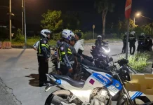 Satlantas Sumenep Sikat Balap Liar, 10 Motor Knalpot Brong Diamankan