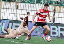 Madura United Hadapi Tantangan Berat ke Padang, Madura United Tetap Incar Poin