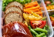 Galantin Ayam Sehat Dipadu Salad Bento Diet Modern