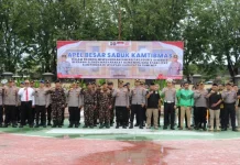 Kapolres Sumenep Pimpin Apel Besar Sabuk Kamtibmas