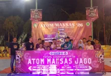 Atom Mansas 2026 Sukses Digelar, 92 Tim Futsal Adu Talenta di Sumenep