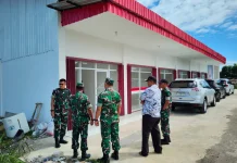 Kasiter Kasrem Sidak Koperasi Merah Putih dan Jembatan Perintis di Sumenep