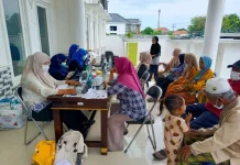 Skrining TBC di Desa Paberasan, 131 Warga Sumenep Ikuti Deteksi Dini