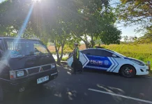 Satlantas Polres Sumenep Intensifkan Patroli Titik Rawan Laka di Jalur Nasional