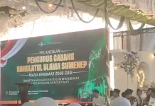 Pelantikan PCNU Sumenep di Ponpes Al-Karimiyyah Berlangsung Khidmat