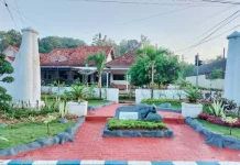 Gerbang Bersejarah Bekas Kraton Parsanga Kini Tampil Lebih Asri