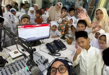 PAUD Suryalaya Belajar Penyiaran di Studio RRI Sumenep
