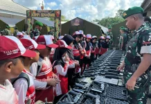 Tidak Sekadar Study Visit, Siswa FIES Dapat Pengalaman Langka di Yonif TP 931/KJ