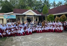 Polisi Sahabat Anak, Satlantas Sumenep Sambangi SDN Pojah