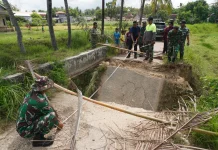 Dandim Sumenep Pastikan Jembatan Penghubung di Lenteng Segera Dibangun