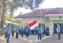 KUA Lenteng Laksanakan Upacara Perkuat Semangat Nilai Pancasila