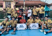 Tim Voli SMKN 1 Sumenep Juara Turnamen Gema FIA Unira usai Tekuk MAN 2