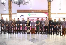 Kapolres Sumenep sambut Laksda Ali Triswanto dalam Kunkernya ke Sumenep