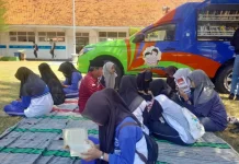 Dispusip Sumenep Gencarkan Literasi Pelajar Melalui Perpusling di SMKN 1 Sumenep