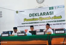 Deklarasi Pesantren Ramah Anak, Kemenag Sumenep Perkuat Perlindungan Santri