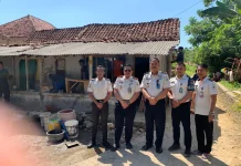 Tiga UPT Pemasyarakatan Gotong Royong Bedah Rumah Warga