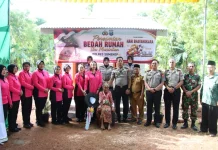 Hari Bhayangkara, Polres Sumenep Resmikan Bedah Rumah