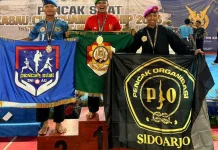 Prajurit Kodam V/Brawijaya asal Madura Raih Emas Kejurnas Pencak Silat KASAU 2026