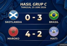 Brasil Juara Grup C, Maroko Ikut Melaju ke Babak 32 Besar