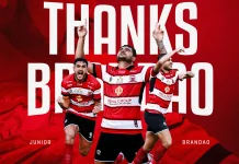 Junior Brandao Tinggalkan Madura United, Kontribusi 8 Gol Jadi Kenangan Manis