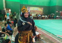 Pesilat Ibu-Ibu Unjuk Gigi di Piala Bergilir IPSI Sumenep III 2026