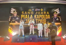 Polres Sumenep Raih Empat Medali di Kejuaraan Karate Piala Kapolda Jatim