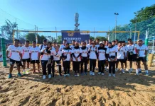 Mahasiswa Penjaskesrek UPI Sumenep Jadi Petugas Kejurprov Voli Pantai