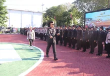Semangat Presisi Mengabdi, Polres Sumenep Gelar Upacara Hari Bhayangkara ke 80