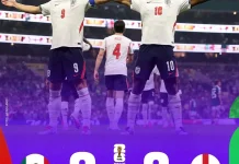 Bermain Dengan 10 Orang, Inggris Tundukkan Meksiko 2-3