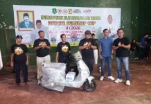 Dandim Sumenep Hadiahi Sepeda Listrik Kontingen Terbanyak Bupati Cup