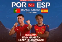 Portugal vs Spanyol, Duel Klasik Perebutkan Tiket Perempat Final