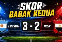 Epic Comeback, Argentina Tundukkan Mesir 3-2
