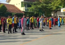 MTsN 2 Sumenep Ajak Siswa Baru Belajar Disiplin lewat PraMata Muda