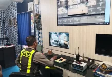Satlantas Sumenep Optimalkan Pemantauan TMC