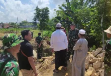 TNI AD Wujudkan Jembatan Beton untuk Warga Desa Mandala