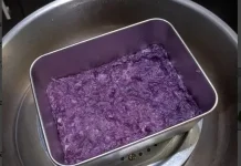Ubi Ungu Kelapa Ketan Kukus, Jajanan Tradisional yang sempat FYP di medsos