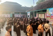 Satlantas Polresta Sumenep Gelar Polisi Sahabat Anak di SDN Paberasan 1